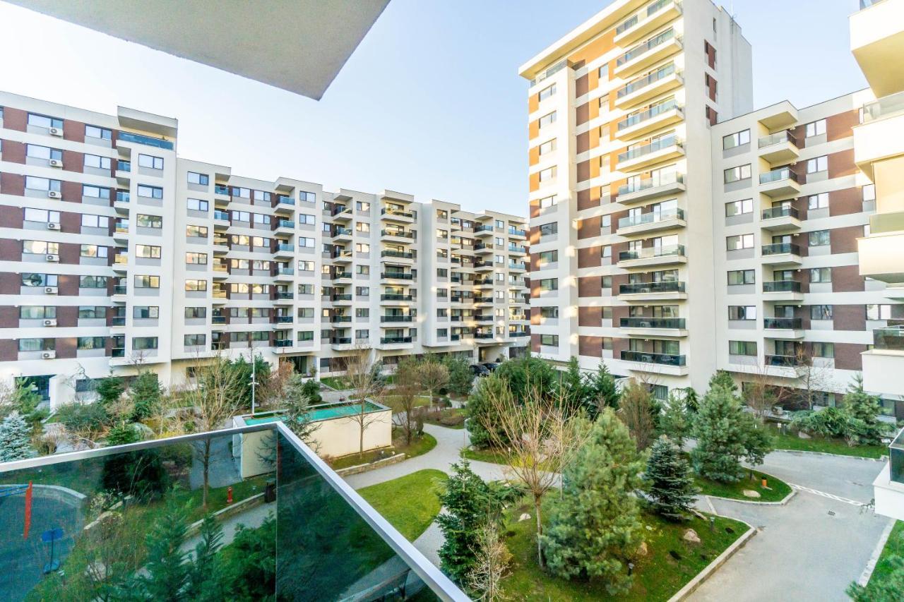 Luxury Pipera Apartment Voluntari Bagian luar foto