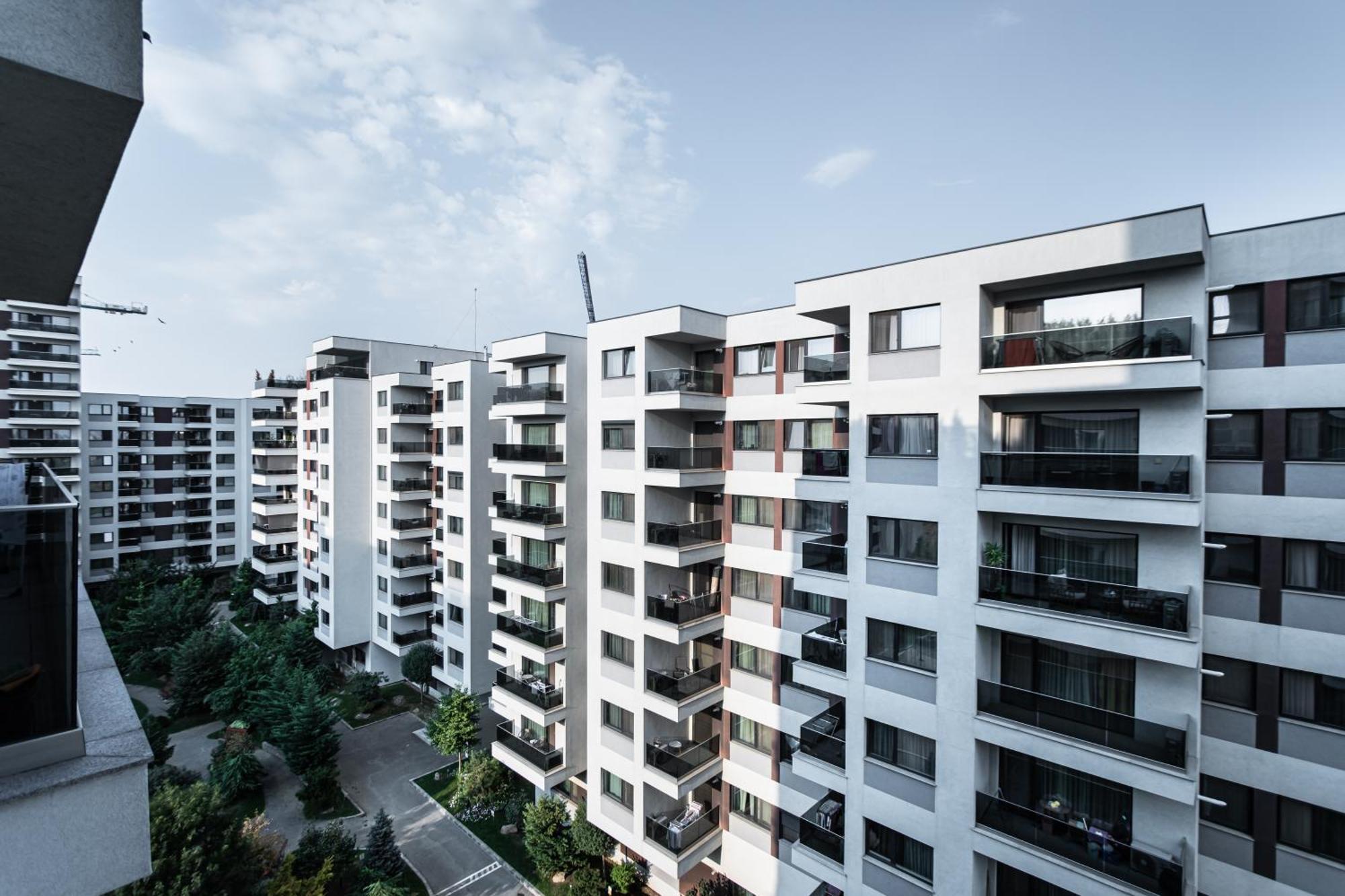 Luxury Pipera Apartment Voluntari Bagian luar foto