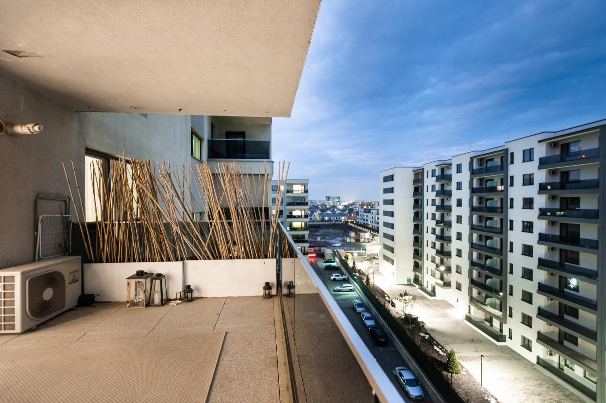 Luxury Pipera Apartment Voluntari Bagian luar foto