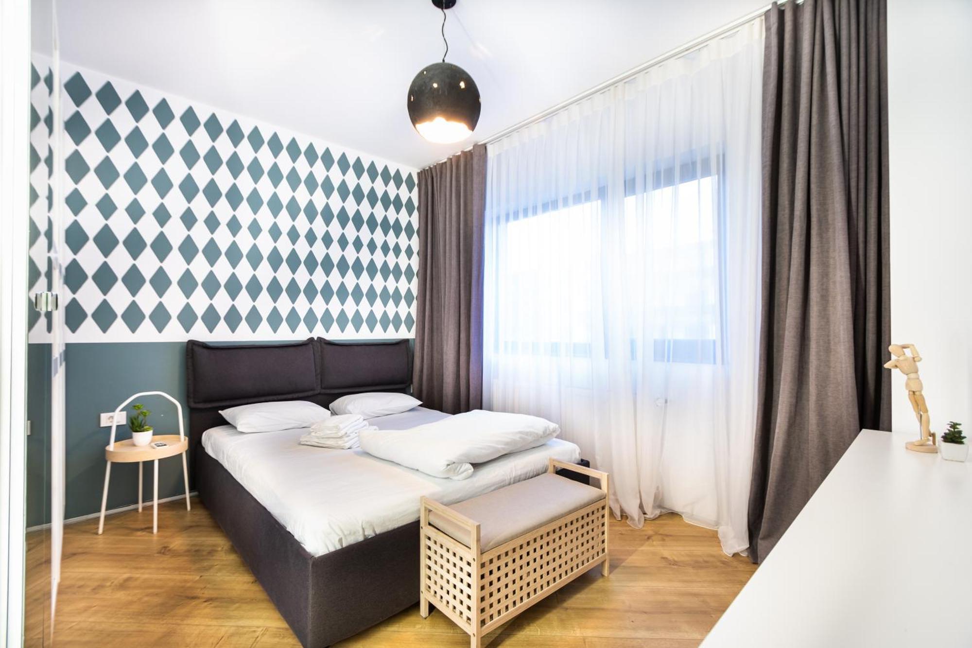 Luxury Pipera Apartment Voluntari Bagian luar foto