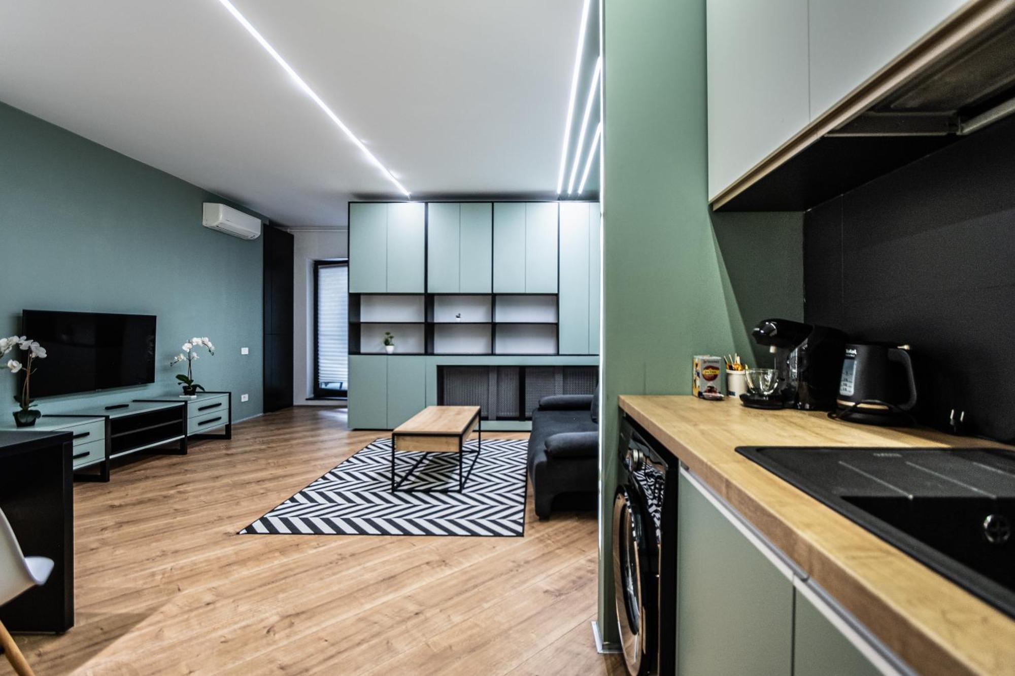 Luxury Pipera Apartment Voluntari Bagian luar foto