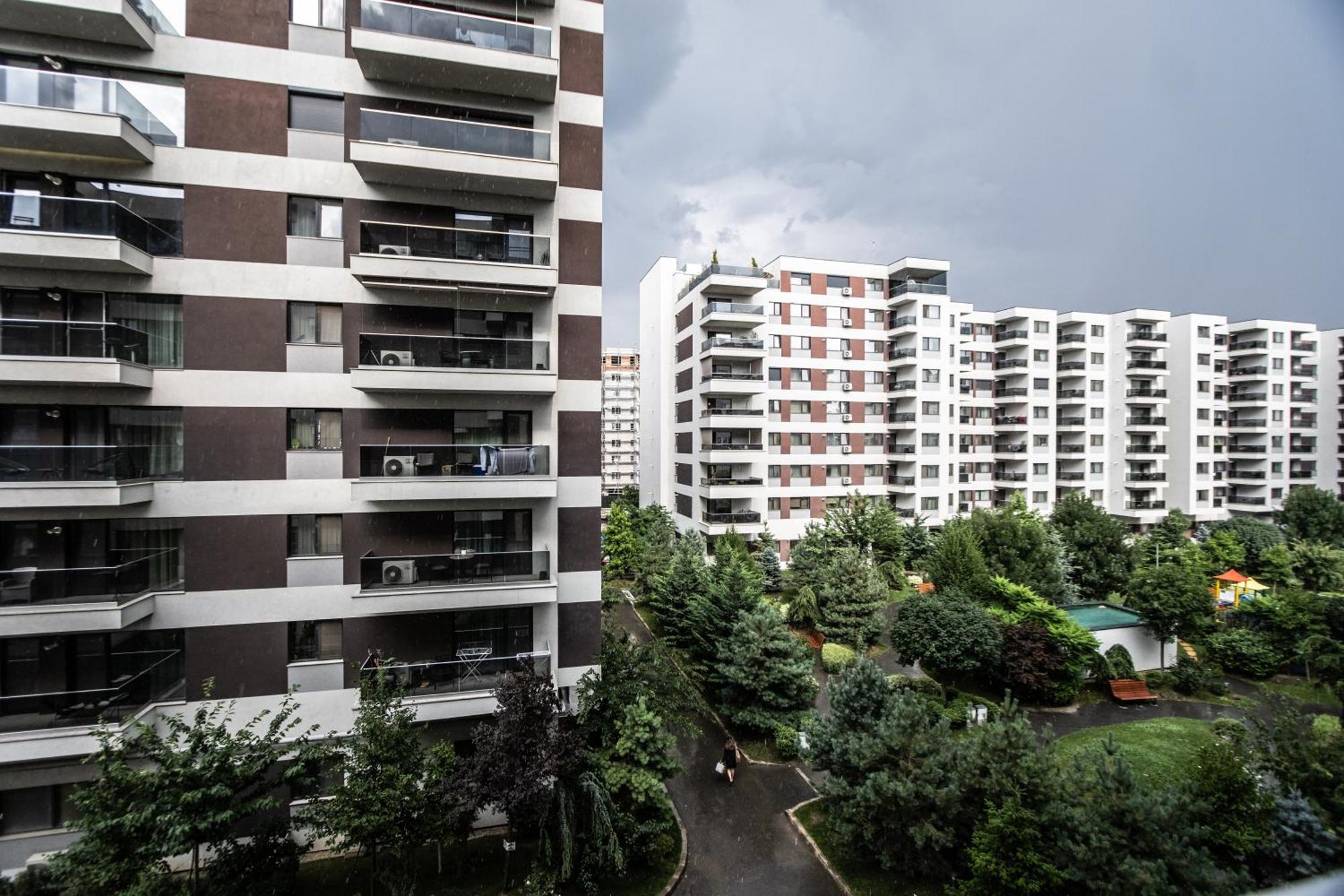 Luxury Pipera Apartment Voluntari Bagian luar foto